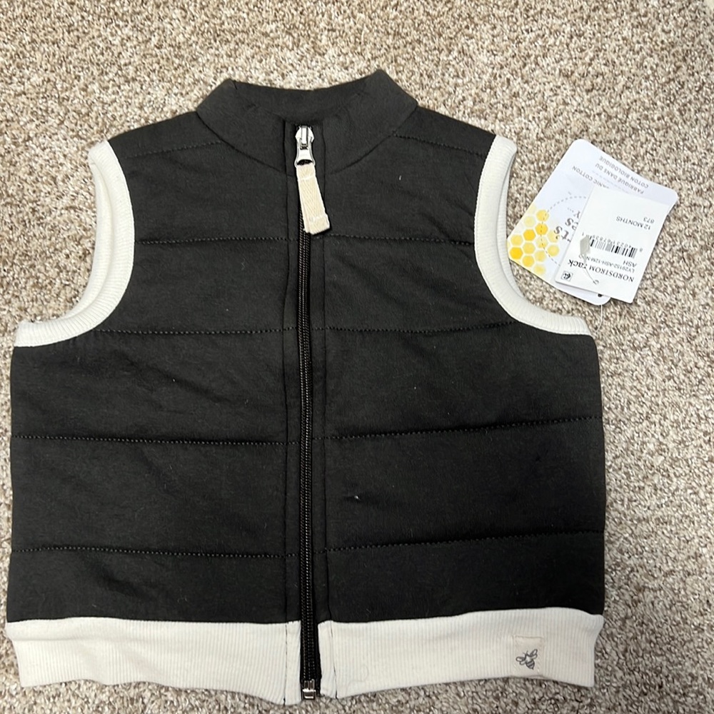 Burt’s bees baby vest